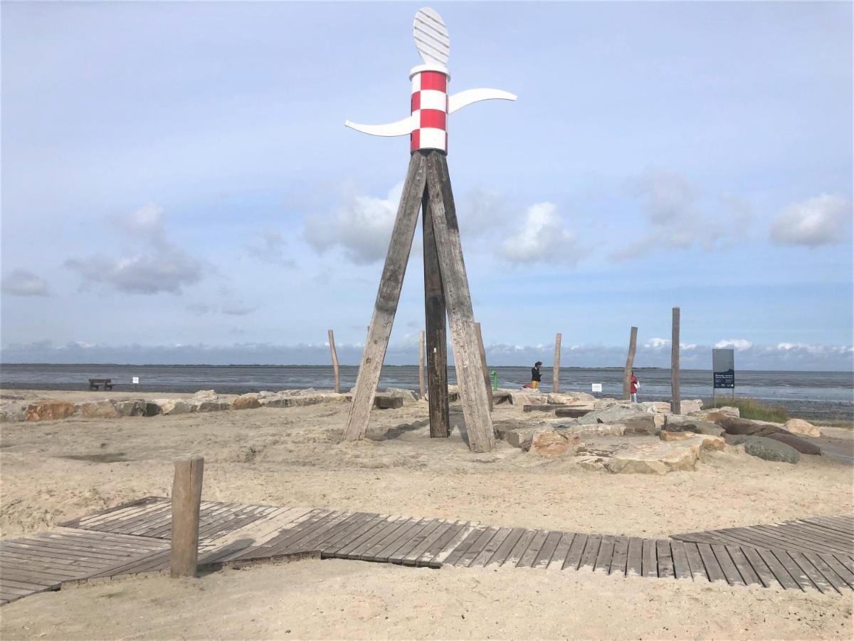Huus Wattenmeer In Nessmersiel An Der Nordsee 돌눔 외부 사진